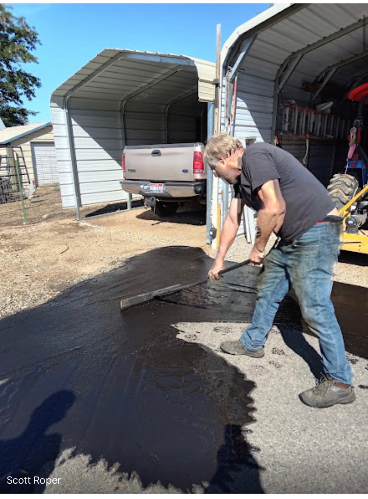 Payette Parking Lot Maintenance completed project photo
